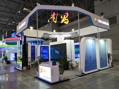 上海的展館中做的展會搭建為什么只允許用貼紙